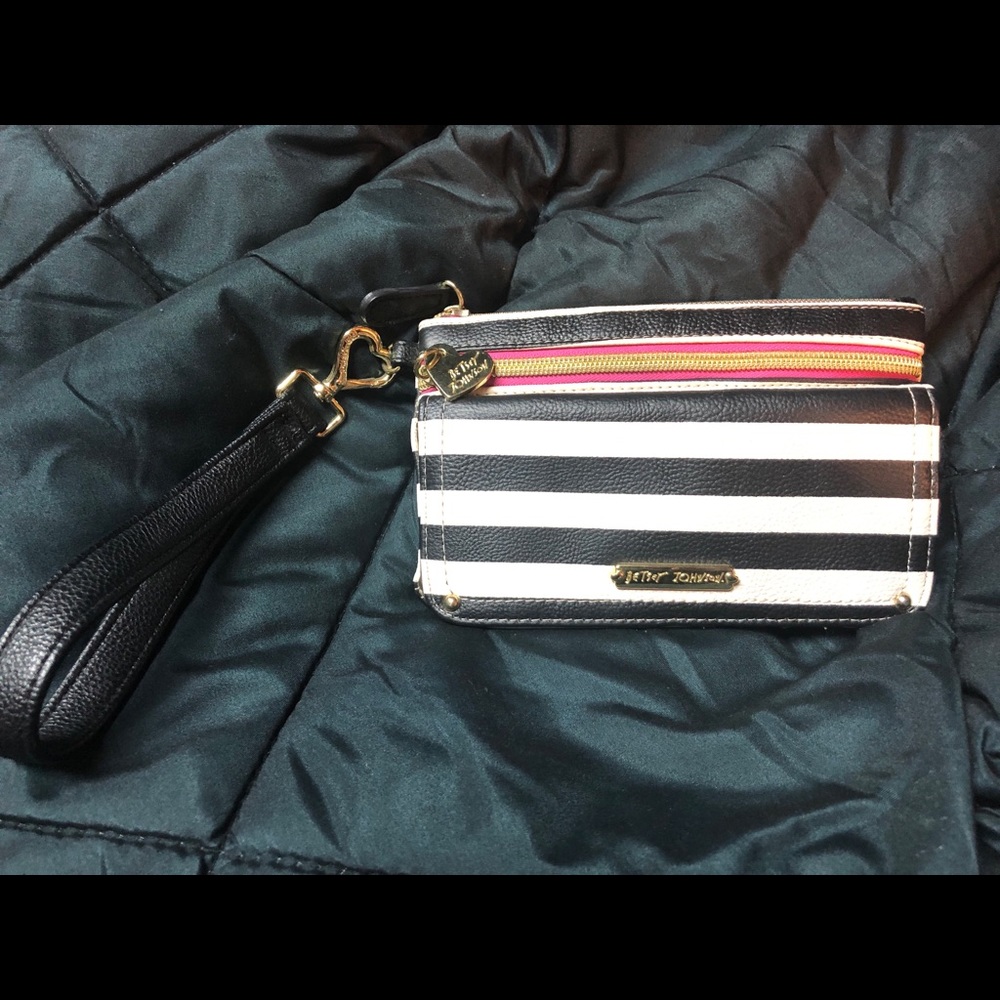 Betsy Johnson wristlet